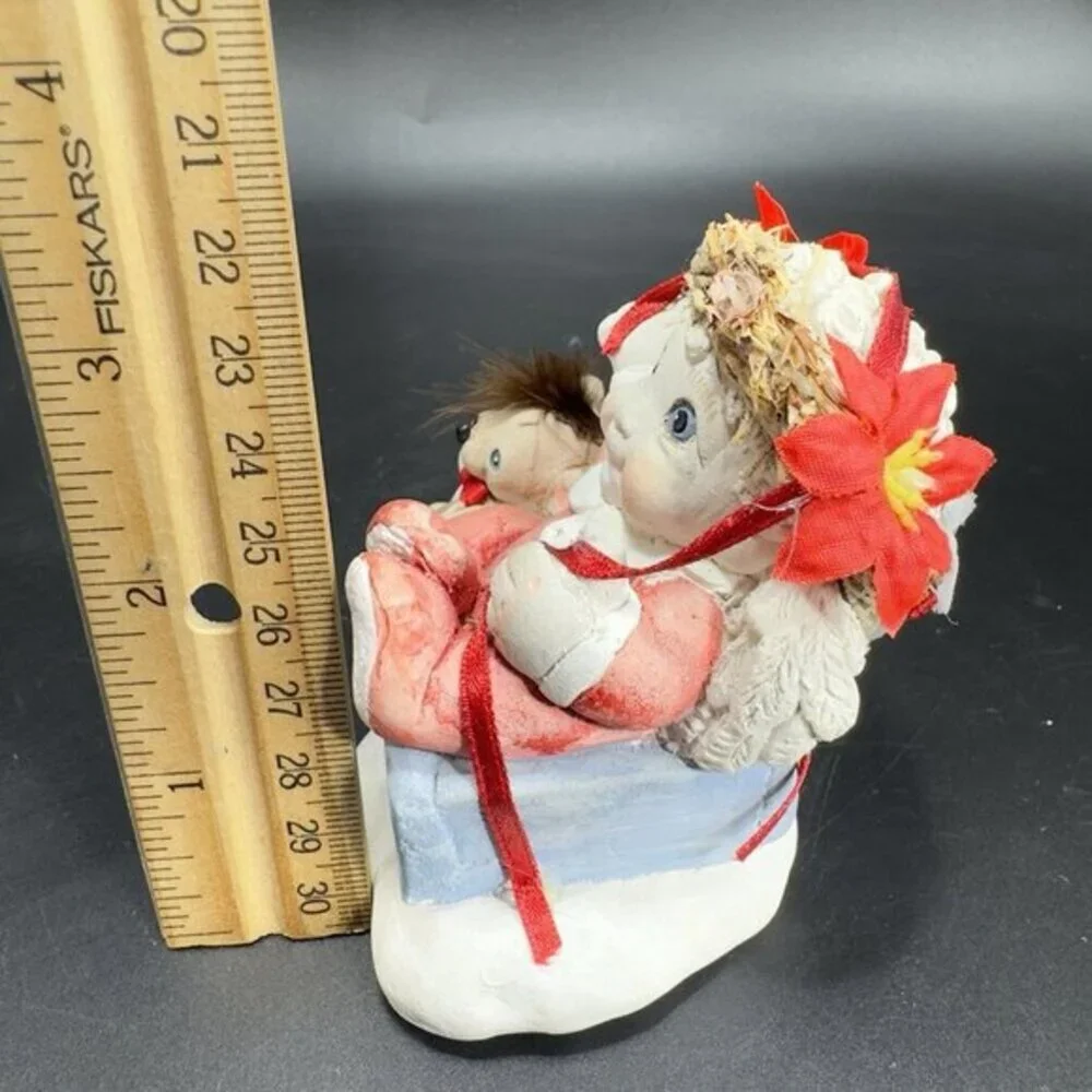 1994 Dreamsicles Open Me First Made in Mexico Figurine Cast Art‎ Figure Signed